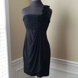 Enfocus Studio Black Cocktail Date night Dress